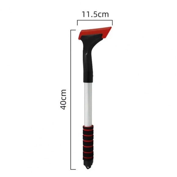 Red and Black Ice Scraper with Foam Grip NWOT - Picture 4 of 6